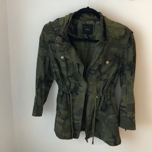 Forever 21 Camo Army Jacket